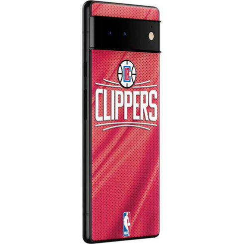 NBA Los Angeles Clippers Team Jersey Google Pixel 6 Pro Skin